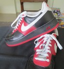Nike Air Force 1  Anniversary Edition Red,Black&White Sneakers US14 UK13 EU48.5