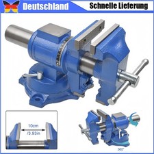 Profi Schraubstock Drehbar Groß - 100mm Span...