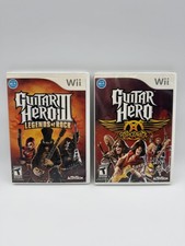 Guitar Hero III Legends Of Rock & Aerosmith Nintendo Wii Games Activision Tested