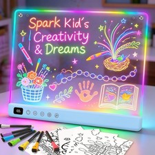 Lumiboard LED Drawing Board 01, 16" Rechargeable, 13 Light Effects