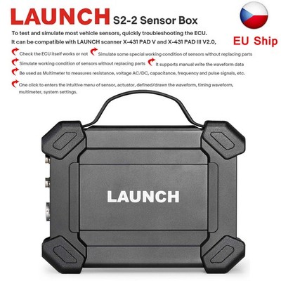 Neu LAUNCH S2-2 Sensor Box 2 Channels Sensor Simulator Tester Vehicle Multimeter
