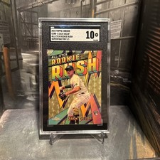 Marketplace image: 2024 Topps Chrome All-Etch Rookie Rush Zack Gelof SuperFractor 1/1 — SGC 10 GM