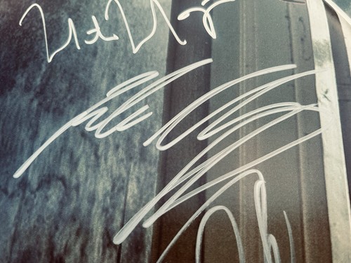 Dream Theater signiert x5 Distance Over Time 14" Schlagzeugkopf Petrucci Myung LaBrie - Bild 4 von 6