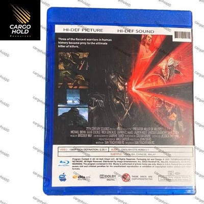 2025 Predator: Killer of Killers - Blu-ray DVD – NEW Sci-Fi Action