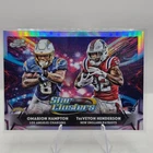 2025 Topps Cosmic Chrome TreVeyon Henderson/Omarion Hampton Base (RAW)