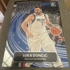 LUKA DONCIC 2022-23 Panini Donruss Optic EXPRESS LANE Blue Dallas Mavs #5
