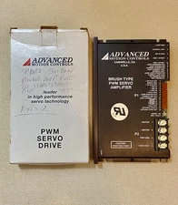 Advanced Motion Controls Brush Type PWM Servo Drive Amplifier 50A20T New, Open