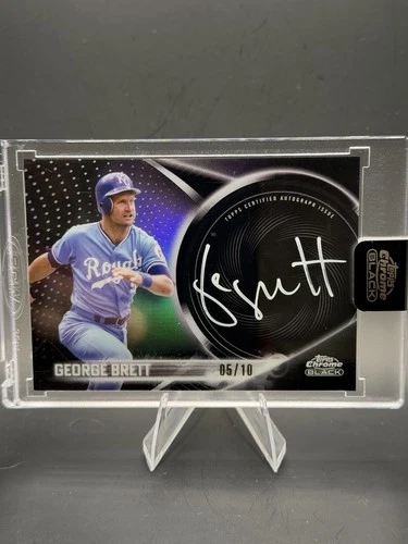 2026 Topps Chrome Black George Brett Base (RAW)