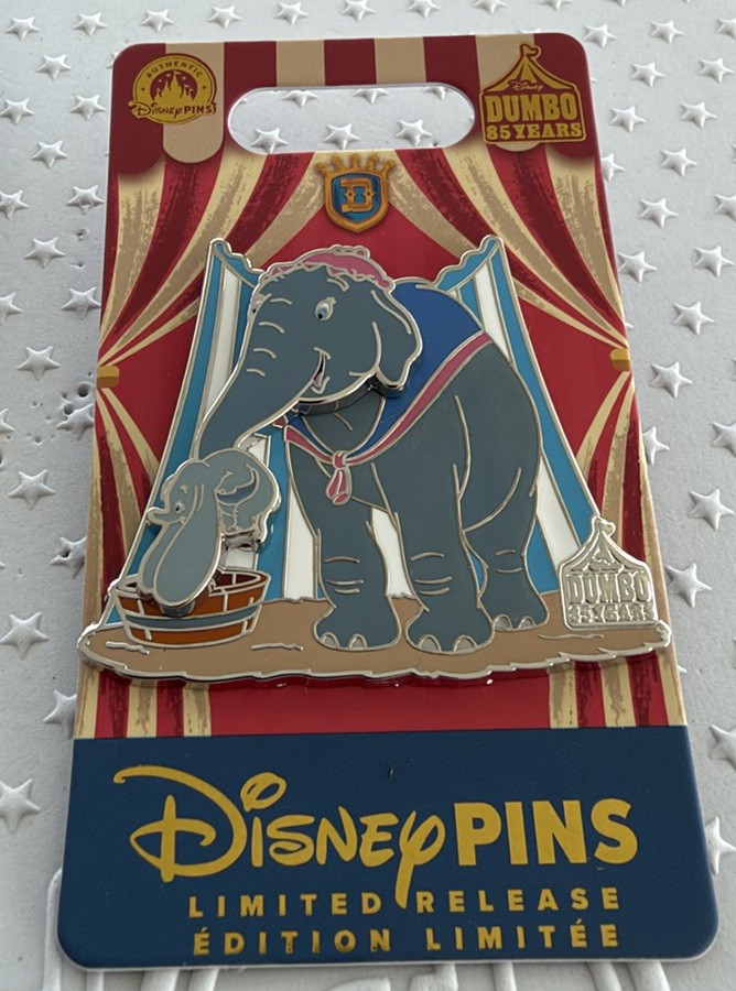 2026 Dumbo and Mrs. Jumbo Pivot Dumbo 85th Anniversary Limited Release Pin