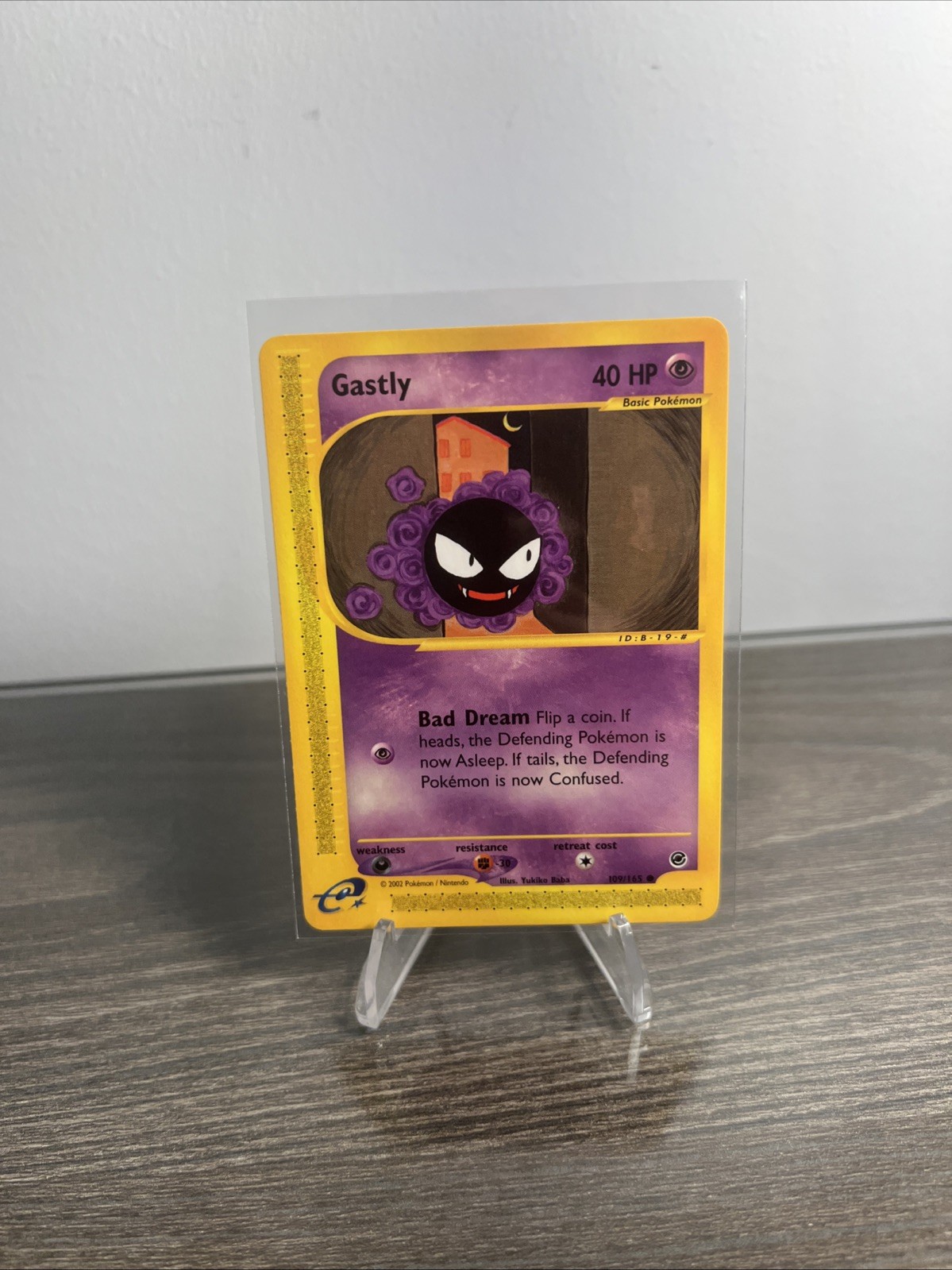 Pokemon TCG Expedition Gastly 109/165 NM