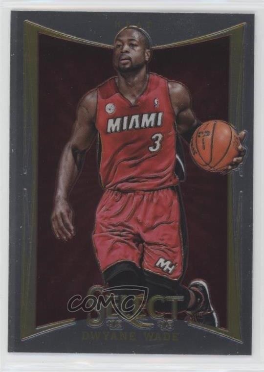 2012-13 Panini Select Dwyane Wade #65 HOF 01lf