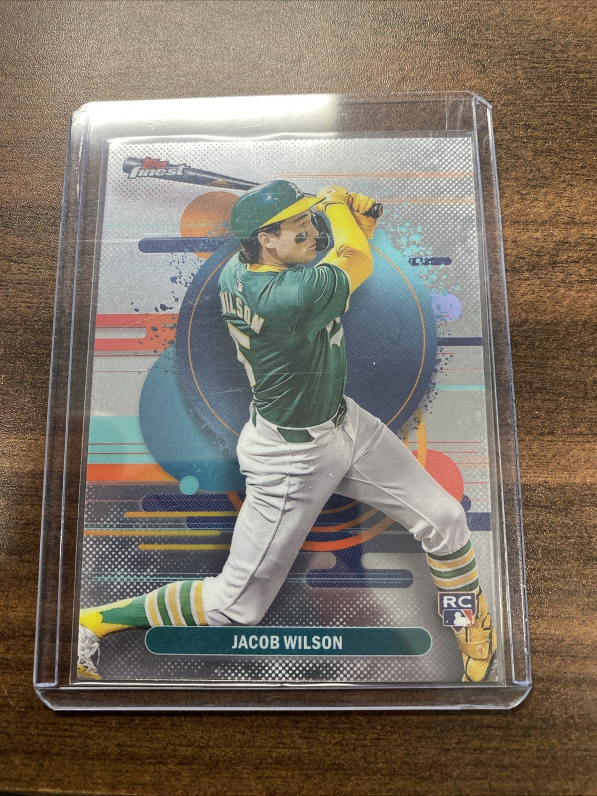 2025 Topps Finest - Uncommon Jacob Wilson #109 Refractor (RC)