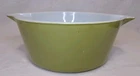 Vintage Pyrex #475B Avocado Green Casserole 2 1/2 Qt
