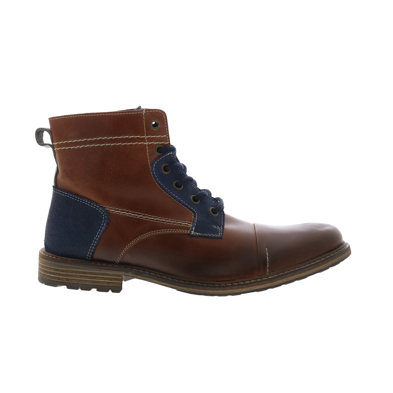 Parc City Boot Co. Мужские повседневные ботинки из коричневой кожи Westpoint 022-52