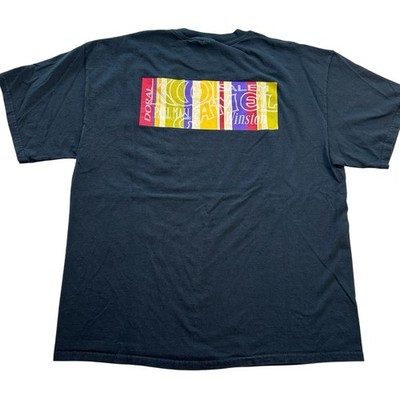 VTG 90s RJ Reynolds Tobacco RJR Multi-Brand Pocket T-Shirt XL Camel Winston