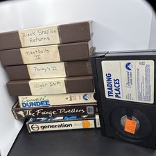LOT OF 8 BETA MAX BETAMAX Tapes Not Vhs