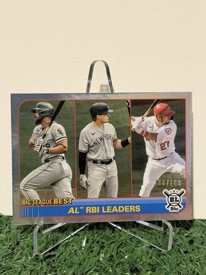 2021 Topps Big League Big League Best Mike Trout José Abreu Luke Voit /199