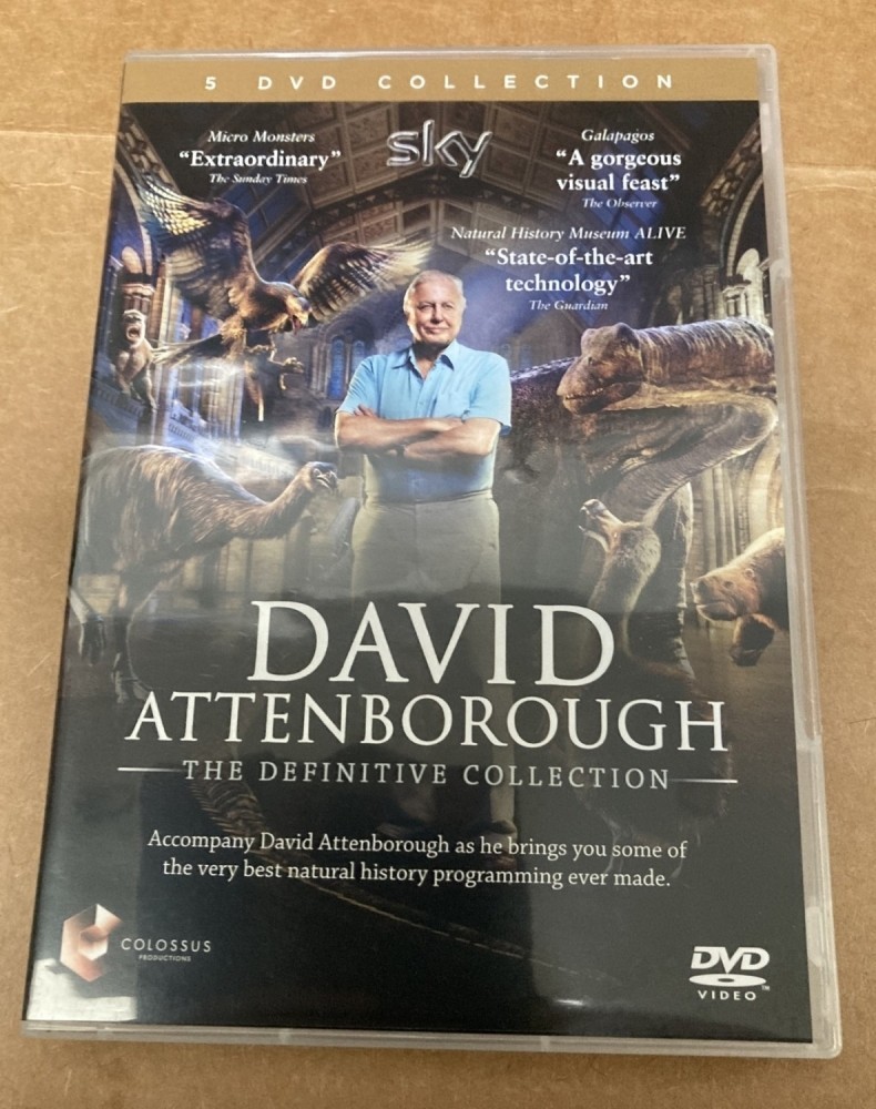 David Attenborough Definitive Collection 5 DVD Sir David Attenborough