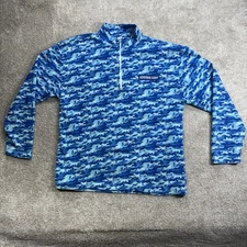 FPS Apparel Keystone Light Fleece 1/4 Zip Pullover Jacket Size XL