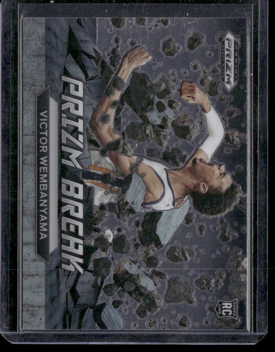 2023 Panini Prizm Draft Picks #1 Victor Wembanyama Prizm Break