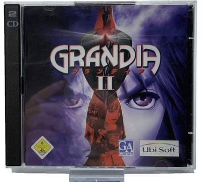 Grandia 2 II PC Spiel Ubisoft komplett   sehr guter Zustand - CD