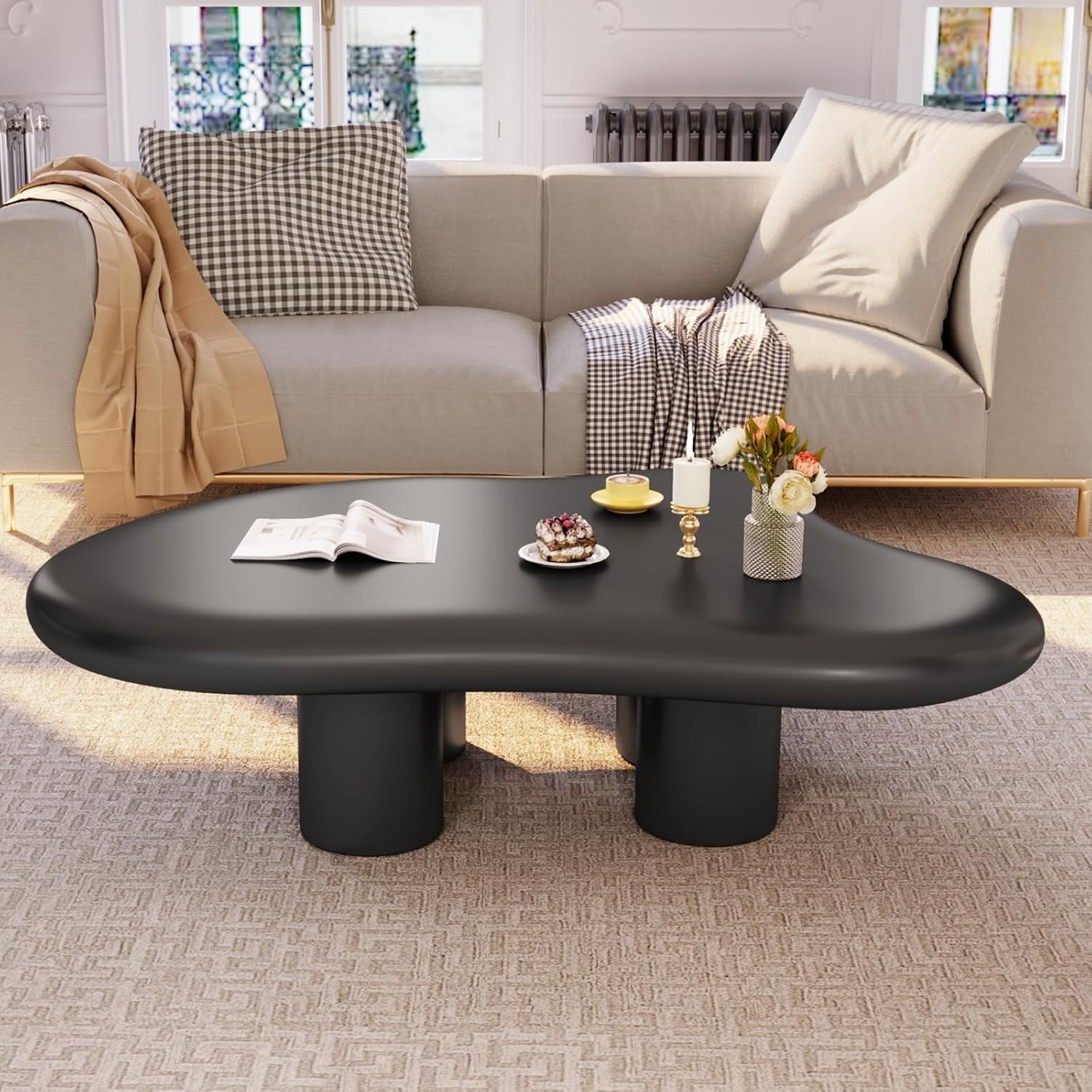 Table basse cloud Guyii en bois de haute qualité avec structure minimaliste