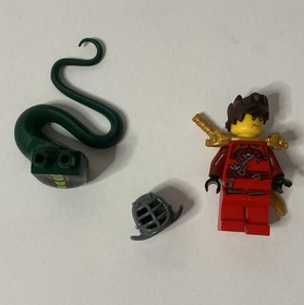 Vintage LEGO NINJAGO Rise Of The Snakes Minifigure Parts & Accessories Lot ~READ