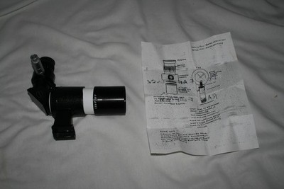 *Sale* Antares 50mm Illuminated Correct Image Finder/Guide Scope
