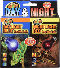 Day Night Reptile Bulb Combo Pack