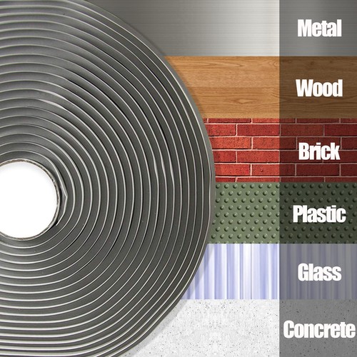 Butyl Tape Black 1 Inch x 33Ft Tight Seal for Leak Proof EPDM RV Repair Window - Picture 5 of 7