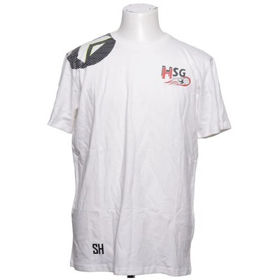 Kempa, T-shirt, Größe: XL, Weiß/Mehrfarbig, Baumwolle, Print, Herren #AFa