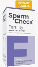 SpermCheck Fertility Sperm Count Test for Men, at Home Sperm Test, Easy to Read
