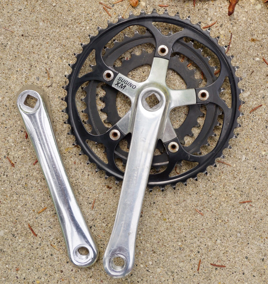 Sugino 175 mm Crankarm Crankset-With Chainrings for sale | eBay