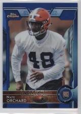 2015 Topps Chrome Rookies Blue Refractor 152/199 Nate Orchard #164 0f6