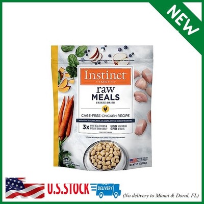 Instinct Raw Meals Freeze-Dried Chicken Cat Food, 25 oz. Bag