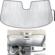 Toyota Sienna Front Windshield Sunshade Protector - Custom Fit Made In Usa