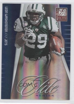 2009 Donruss Elite Series Blue 79/199 Leon Washington #25 3k8