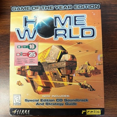 Homeworld: Game of the Year Edition PC Big Box Factory Sealed