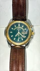 Men's SEIKO Kinetic Green Dial Wristwatch 644200 Sports 50 Vintage