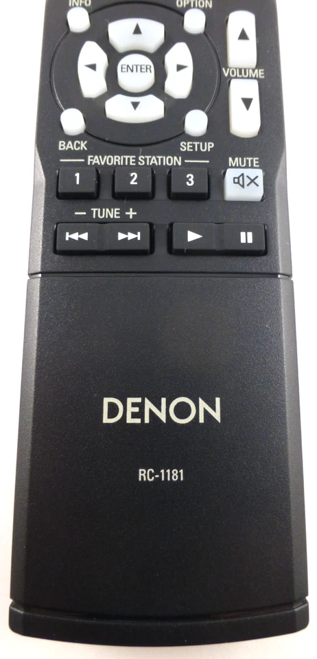 RC-1181 NEW DENON OEM A/V RECEIVER REMOTE CONTROL PN: 30701014000AD - Image 3 of 4