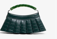 Lacoste Runway H Lenglen Leather Bag - Green Gables 946 - NWT SS26