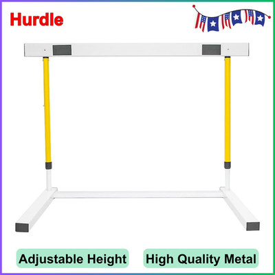 Adjustable Height Hurdle, Detachable Track and Field Equipment for Speed Agility