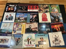 Make your own laserdisc lot 4 for 12 pm for different amount Of Discs