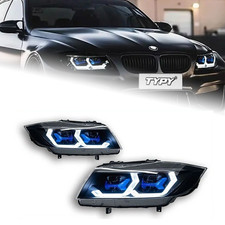 Led Headlight For Bmw 3-series E90 E91 Halogen 2005-2012 Head Lamp Assembly Pair Led Headlight For Bmw 3-series E90 E91 Halogen 2005-2012 Head Lamp Assembly Pair