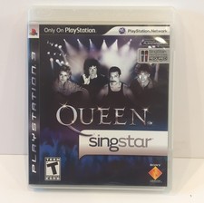 Queen: Singstar PS3 (PlayStation 3, 2009) Complete With Manual