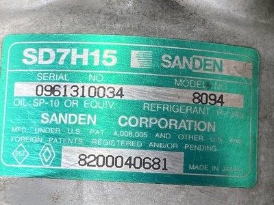 8200040681 106474 air conditioning compressor MITSUBISHI SPACE