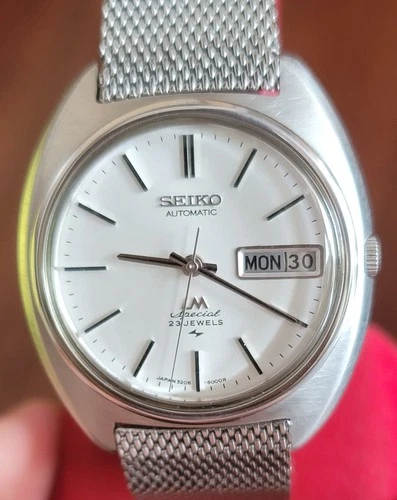 Vintage Seiko/Seiko LM Special 5206 23J SS Hi-Beat 28800bph Automatic Watch