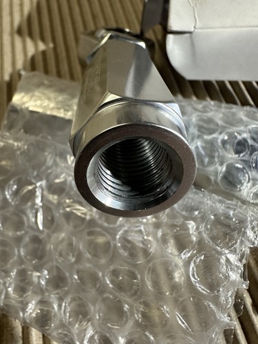 S2000 FRONT OUTER TIE ROD END SPHERICAL POLISHED HONDA 2000-2009 AP1 AP2 WICKED - Picture 10 of 14