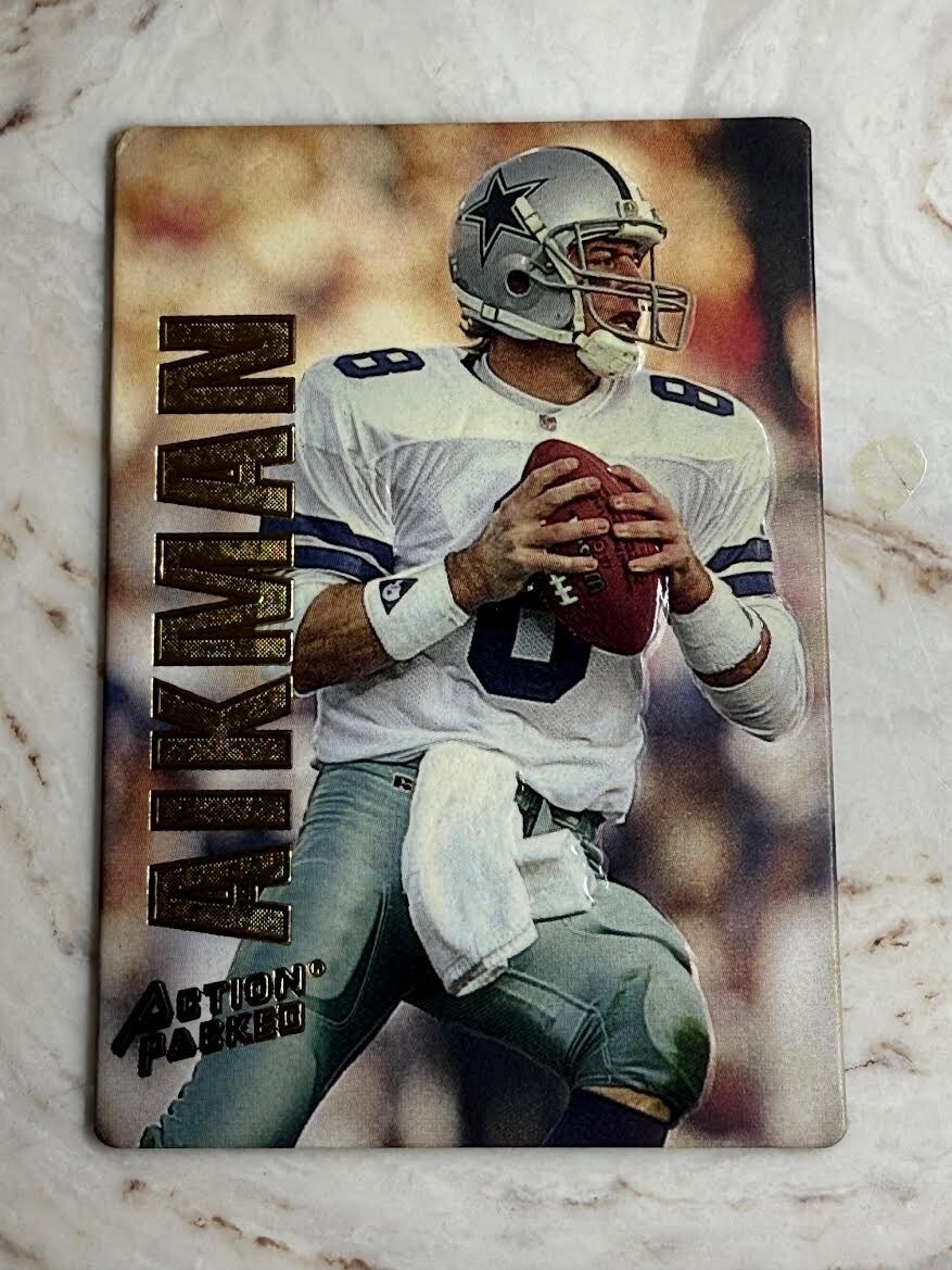 TROY AIKMAN - 1993 ACTION PACKED NFL FOOTBALL CARD | eBay