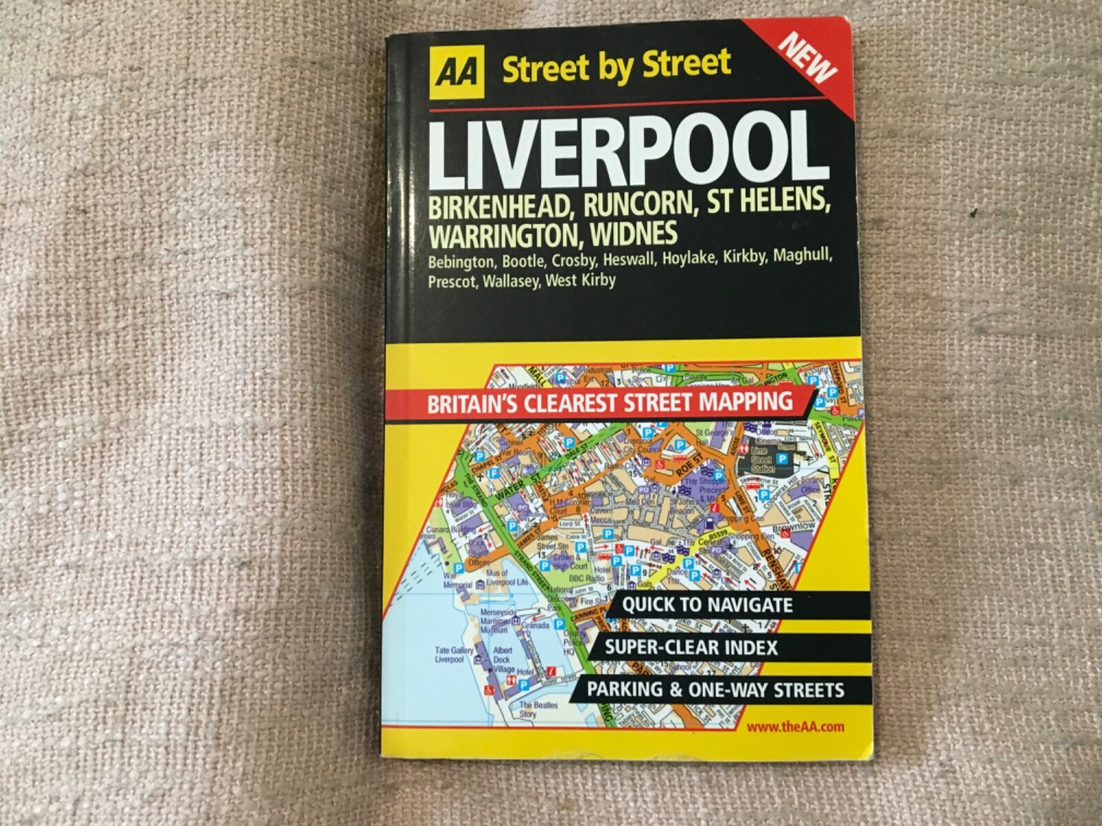 AA Street by Street Liverpool-
